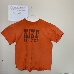 Vintage Nike Athletics T-Shirt in Orange